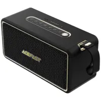 Wireless Speaker Acefast K3 Ultra v5.4 TWS 120W 4500mAh with Microphone USB AUX TF and RGB Lighting IPX6 Black