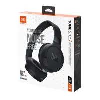 Stereo Headphone On-ear JBL Tune 670NC Pure Bass Sound with Mic ANC and Quick Charge up to 70h Playtime JBLT670NCBLK Black