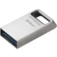 USB Kingston Data Traveller Micro 3.2  Gen.1 64GB Metallic Ultra-small DTMC3G2/64GB