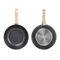 NATUR Non-stick Aluminum Wok Pan 28cm Lamart LT1306 Black