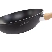 NATUR Non-stick Aluminum Wok Pan 28cm Lamart LT1306 Black