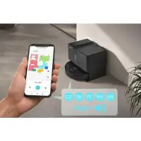 Robotic Vacuum Cleaner Sencor SRV 9790BK 72W with App Control and Automatic Charging Station for Sweeping - Mopping