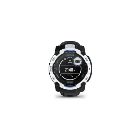 Garmin Instinct 3 Solar Supernova Edition 50mm GPS 10 ATM Whitestone/Black and Blue