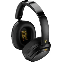 Wireless Stereo Headphones Yenkee YHP 21BT v5.3 1000mAh 120hrs Playtime ANC with Detachable 3.5mm Microphone Black