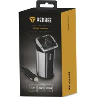 Car Charger 12V to 240V Converter Yenkee YAU 140 with 1x Suko Outlet 280W and Safety On/Off Switch