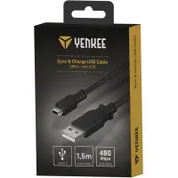 Data Cable Yenkee YCU 010 USB-A to Mini USB 2.0 480Mbps 1.5m