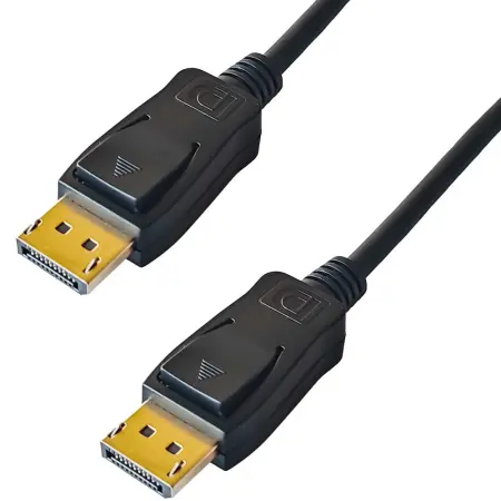 Display Port Cable Yenkee YVC 01 1.2 4K/60Hz Gold Plated Black 2m