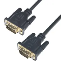 Cable VGA to VGA Yenkee YVC 05 1080p/60Hz  Gold Plated Black 1.5m