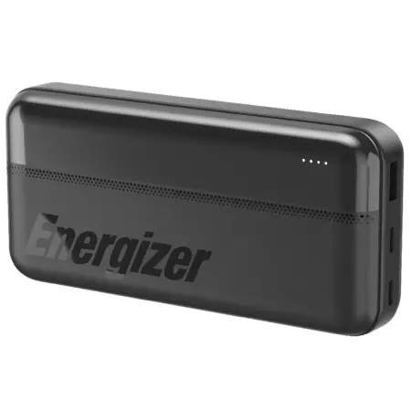 Power Bank Energizer UE20050CC 20000mAh 15W Fast Charge with 2xUSB-C and 1xUSB-A and LED Battery Display Black