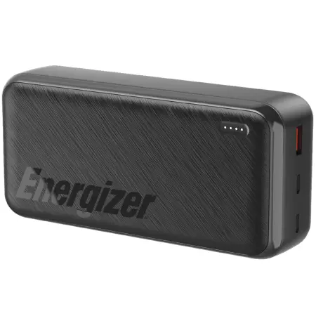 Power Bank Energizer UE30055PQ 30000mAh PD22.5W Fast Charge with 2xUSB-C and 1xUSB-A and LED Battery Display Black