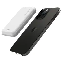 Power Bank Energizer QM5000 5000mAh 15W Fast Charge with 1xUSB-C and Wireless Charging 15W LED Battery Display White