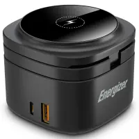 Desktop Charger Energizer 5-in-1 WCP311 65W with 1xUSB-C 65W 1xUSB-A 18W and Wireless Charging 15W Black