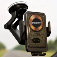 Car Mount Energizer ECA008 for Air Vent - Dash and Windshield Mount with 15W Wireless Charging Black