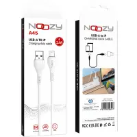 Noozy A45 USB to Lightning Cable White 1m