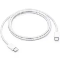 Data Cable Apple USB-C to USB-C 60W MW493ZM/A Braided White 1m
