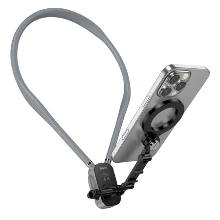 Neck Phone Mount Hoco K31 Campo Magnetic Compatible with iPhone 12 and Above also with some Magnetic Action Cameras