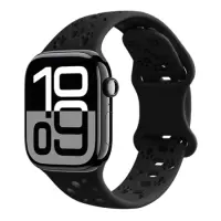 Watchband Hoco WA38 Time Series 44/45/46/49mm Silicon Strap For Apple Watch series 1/2/3/4/5/6/7/8/9/se/ultra1/ultra2 Black