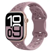 Watchband Hoco WA38 Time Series 44/45/46/49mm Silicon Strap For Apple Watch series 1/2/3/4/5/6/7/8/9/se/ultra1/ultra2 Smoky Purple