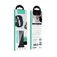 Watchband Hoco WA37 38/40/41/42mm Fluorine Rubber Strap For Apple Watch series 1/2/3/4/5/6/7/8/9/SE/SE2 Midnight Blue