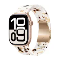 Watchband Hoco WA36 Elegant Series 44/45/46/49mm Plastic Bracelet For Apple Watch series 1/2/3/4/5/6/7/8/9/se/ultra1/ultra2 Nougat