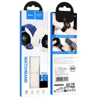 Watchband Hoco WH20 Belle Series Nylon for Samsung Huawei Xiaomi Vivo OPPO etc 22mm Universal Star White