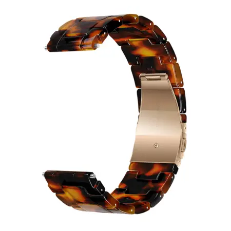 Watchband Hoco WH19 Elegant Series Plastic Bracelet for Samsung Huawei Xiaomi Vivo OPPO etc 20mm Universal Tortoise Shell