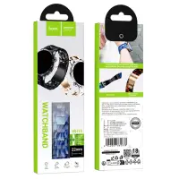 Watchband Hoco WH19 Elegant Series Plastic Bracelet for Samsung Huawei Xiaomi Vivo OPPO etc 22mm Universal Blue