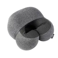 Memory Foam Travel Pillow Hoco HX70 U-Shaped Adjustable with a Carrying Case Grey