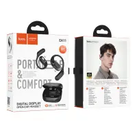 Wireless Hands Free Hoco EA11 Honey v5.4 500mAh with 8h Talk Time Black