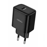 Noozy Edge E25 1xUSB-C PD30W Travel Charger Black