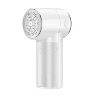 Portable Rechargeable Fabric Shaver Hoco HP70 800mAh Six Blades 7800 Rpm 3 Speed Settings and LED Display White