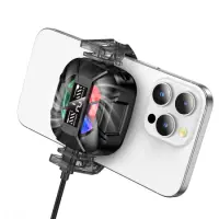 Mobile Phone Cooler Hoco GA5 Triumph Black with Strong Magnet 3-levels Cooling Fan and Lighting
