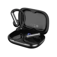 Wireless Hands Free Hoco EW206 Mist TWS v6.0 400mAh 4h Talk Time True Bass Technology with Charging Case with LED Battery Display Black