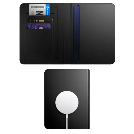 Hoco E91G Tiger Anti-Lost Device / Passport and Card Holder Only for iOS Works With Apple Find My Network with Wireles Charging