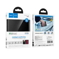 Hoco E91G Tiger Anti-Lost Device / Passport and Card Holder Only for iOS Works With Apple Find My Network with Wireles Charging