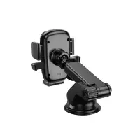 Car Mount Hoco DCA24 360° for Devices 4.5" - 7" with Extension Arm Black