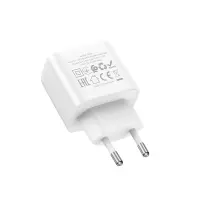 Travel Charger Hoco. DC83 1xUSB-C PD20W QC White