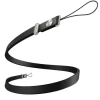 Universal Strap Hoco GH11 for Mobile Phone Case Woven with Zinc Alloy Details Black