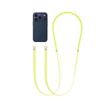 Universal Strap Hoco GH11 for Mobile Phone Case Woven with Zinc Alloy Details Yellow