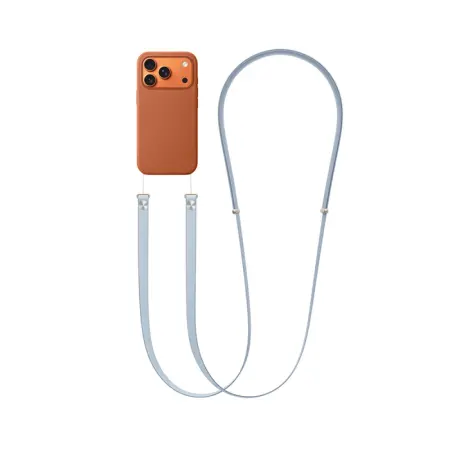 Universal Strap Hoco GH11 for Mobile Phone Case Woven with Zinc Alloy Details Light Blue