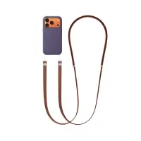 Universal Strap Hoco GH11 for Mobile Phone Case Woven with Zinc Alloy Details Brown
