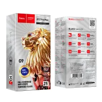 Tempered Glass Hoco G9 Full Screen HD for Apple iPhone 17 Pro Max Set 25 pcs