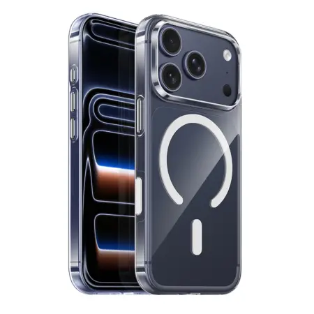 Hoco Premium Primary Magsafe Case for iPhone 17 Pro Transparent 98%