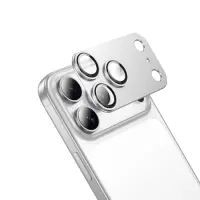 Camera Frame Film Hoco Full Guard V16 Alluminum Alloy για Apple iPhone 17 Pro Silver