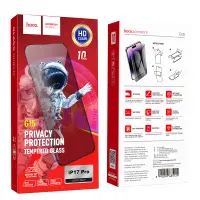 Tempered Glass Hoco Spy G15 Full Screen Privacy 0.33mm for Apple iPhone 17 Pro Set 10pcs
