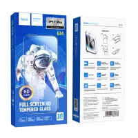 Tempered Glass Hoco Premium Series G14 0.33mm HD Full Screen Large Arc Edges Protection HD 3D for Apple iPhone 17 Pro Set 10 pcs