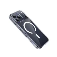 Case Hoco TPU Magnetic Series Airbag Anti-fal for Apple iPhone 17 Pro Max Transparent