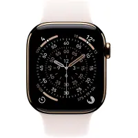 Apple Watch Series 11 5G (2025) Aluminum 42mm GPS eSIM NFC IP6X Aluminum Case Gold with Light Blush Sport Band