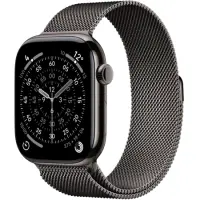 Apple Watch Series 11 5G (2025) Aluminum 46mm GPS eSIM NFC IP6X Aluminum Case Slate with Slate Milanese Loop