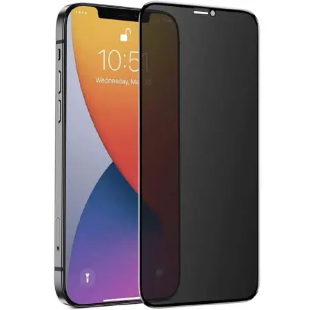 Tempered Glass Noozy Privacy 30 Degree Protection Full Face 3D for Xiaomi Redmi 15C 4G